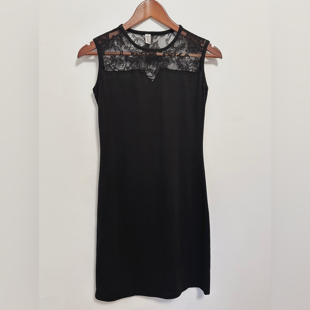 MAKIYO Black Bodycon Dress SIZE M